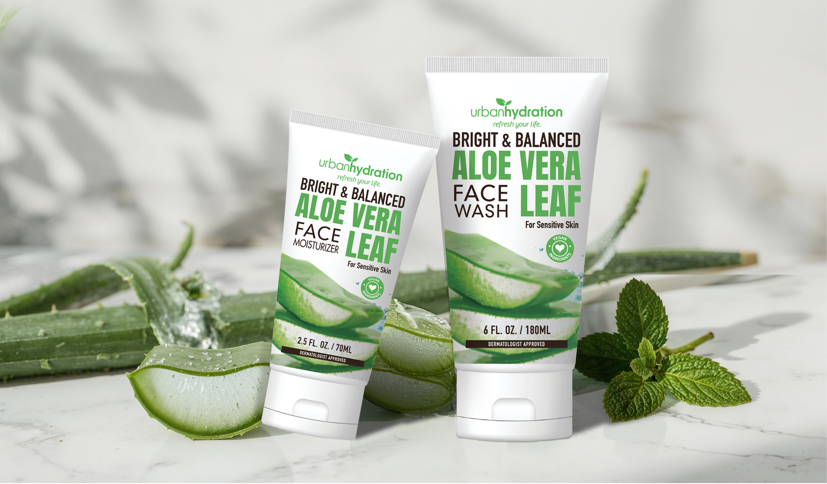 Aloe Vera Leaf for Clear Skin - Natural Glow  Urban Hydration