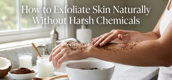 HOW TO EXFOLIATE SKIN NATURALLY WITHOUT HARSH CHEMICALS