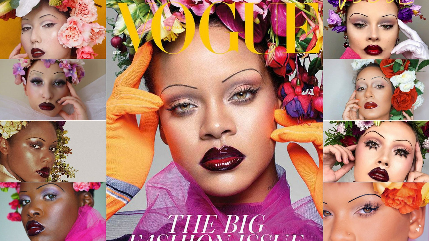 RIRI INSPIRES WITH BRITISH VOGUE COVER