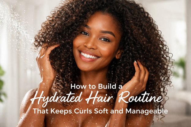 HOW TO BUILD A HYDRATED HAIR ROUTINE THAT KEEPS CURLS SOFT AND MANAGEABLE
