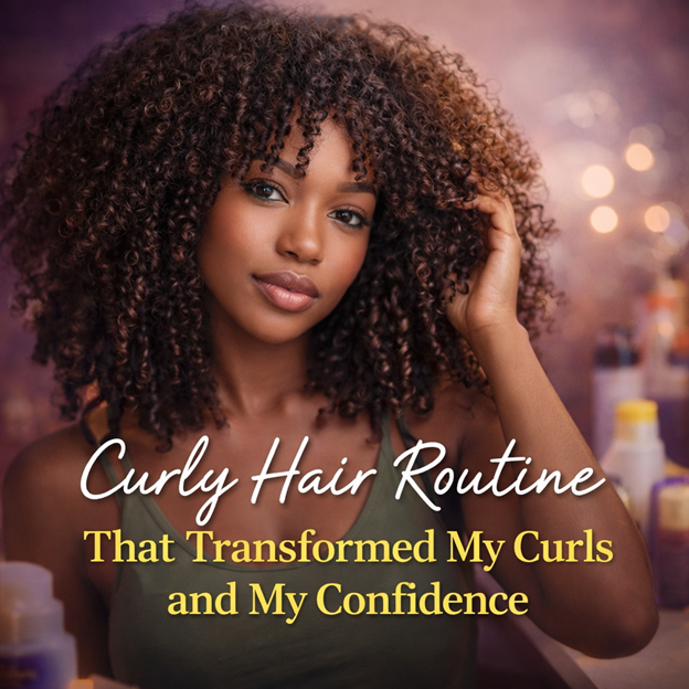 CURLY HAIR ROUTINE THAT TRANSFORMED MY CURLS AND MY CONFIDENCE