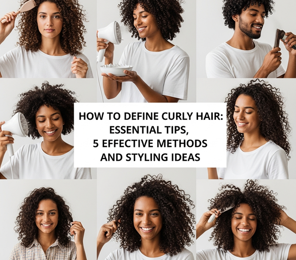 HOW TO DEFINE CURLY HAIR: ESSENTIAL TIPS, 5 EFFECTIVE METHODS, AND STYLING IDEAS