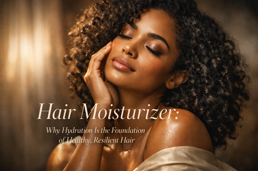 HAIR MOISTURIZER: WHY HYDRATION IS THE FOUNDATION OF HEALTHY, RESILIENT HAIR