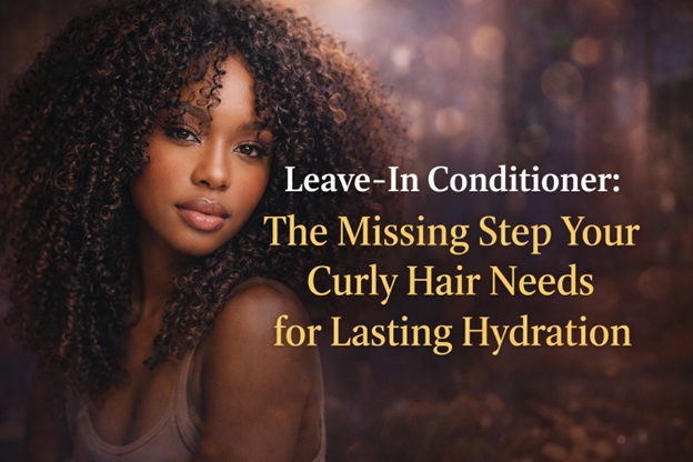 LEAVE-IN CONDITIONER: THE MISSING STEP YOUR CURLY HAIR NEEDS FOR LASTING HYDRATION