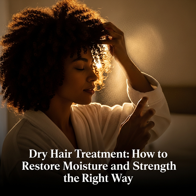 DRY HAIR TREATMENT: HOW TO RESTORE MOISTURE AND STRENGTH THE RIGHT WAY
