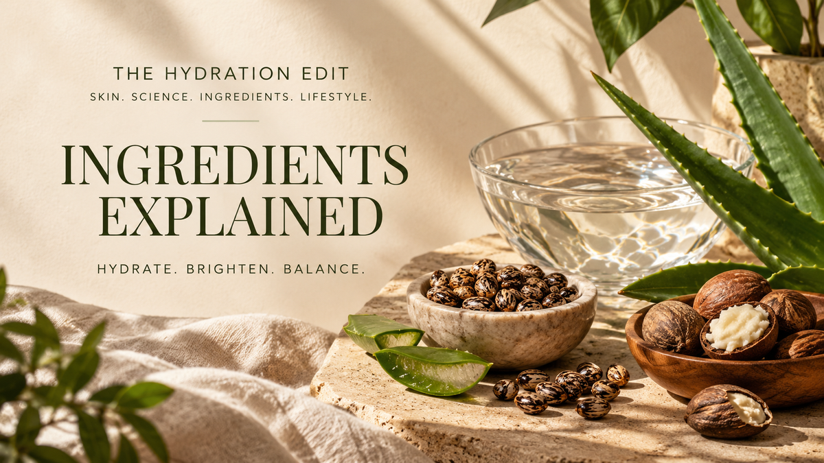 Skincare Ingredients Explained: Hydration & Skin Health