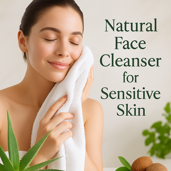 NATURAL FACE CLEANSER FOR SENSITIVE SKIN: KEEP IT CLEAN AND CALM