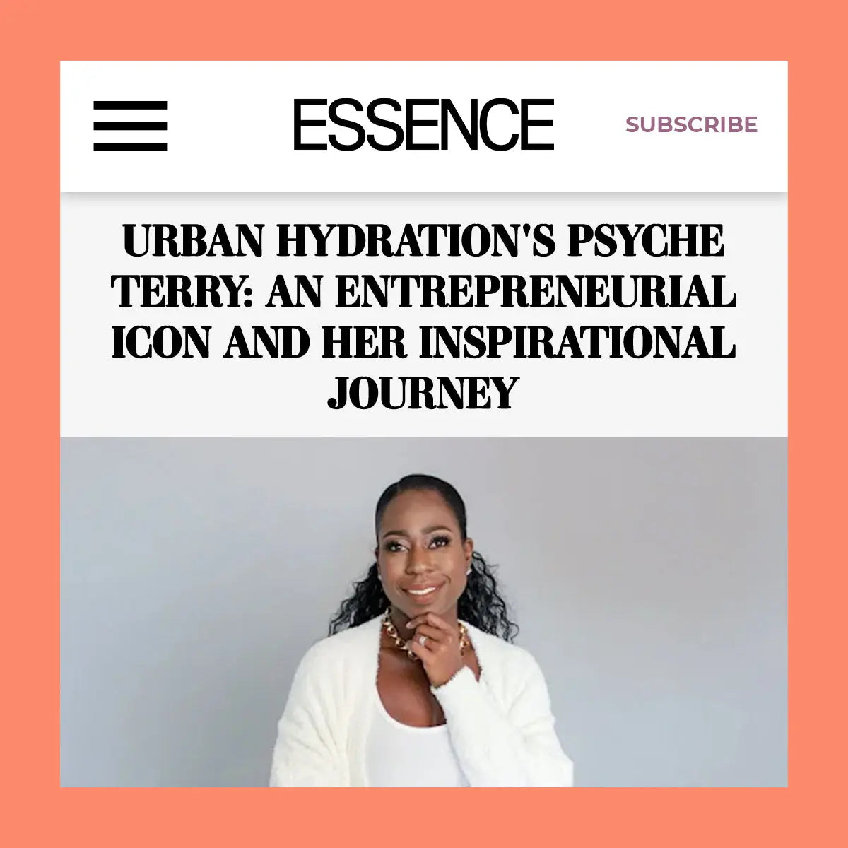 Psyche-Terry-Co-founder-of-Urban-Hydration-Spotlighted-in-Essence-Magazine Urban Hydration