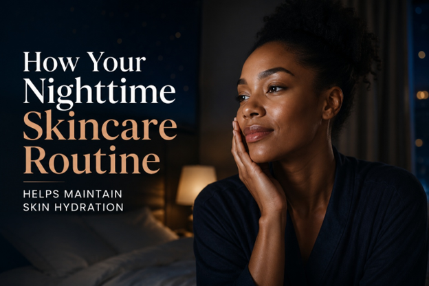 How Your Nighttime Skincare Routine Helps Maintain Skin Hydration