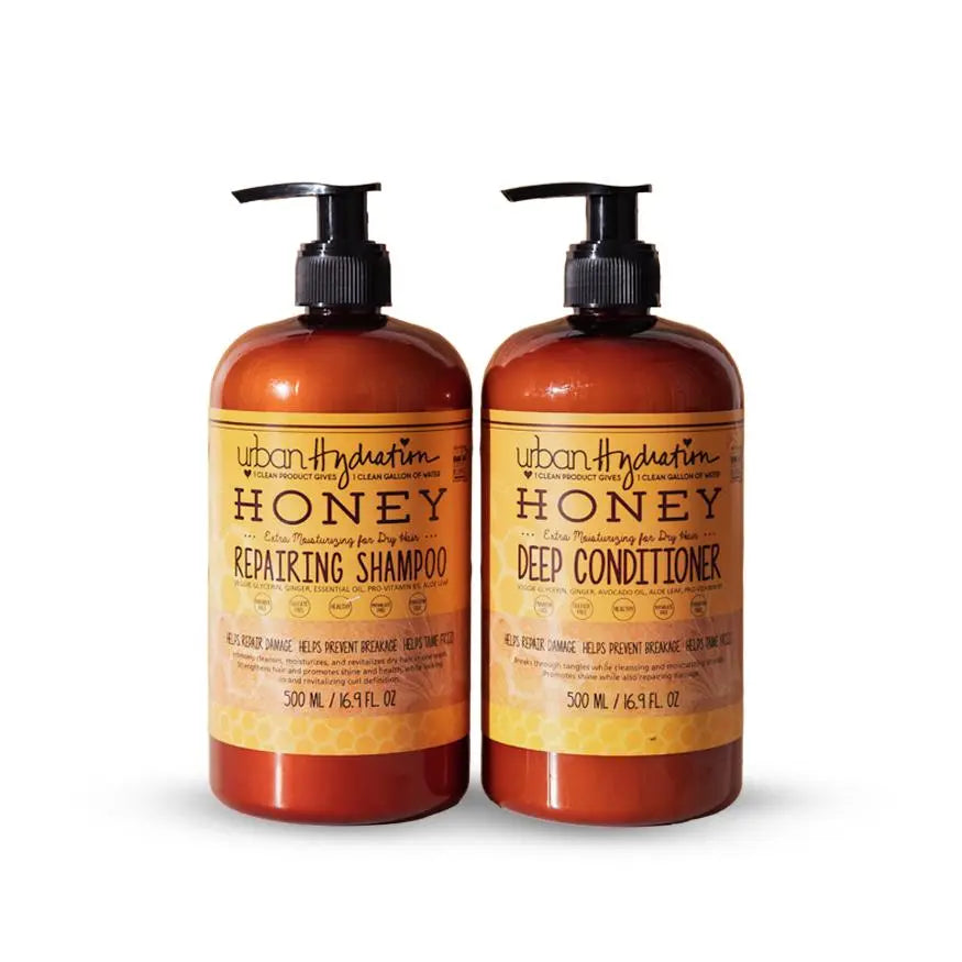 🍯 Honey Deep:  Say Goodbye to Frizz with the Power of Honey