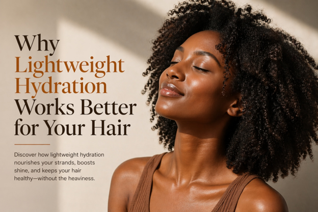 WHY LIGHTWEIGHT HYDRATION WORKS BETTER FOR YOUR HAIR