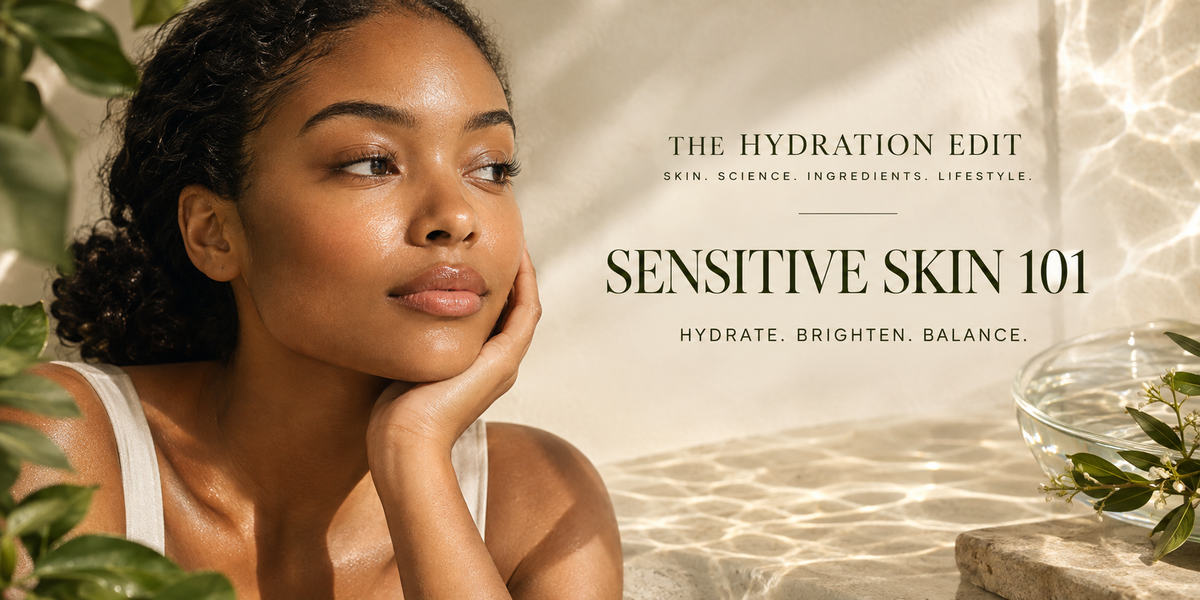 Sensitive Skin 101: Build a Calm, Hydrated Routine