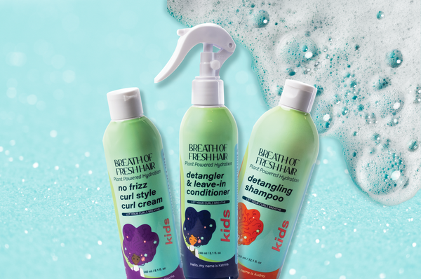BREATH OF FRESH HAIR Gentle Products For KIDS Urban Hydration