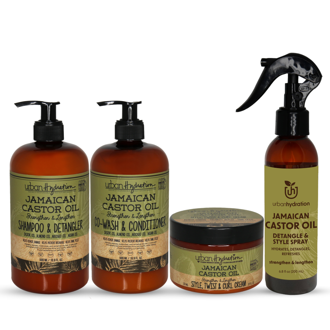 Urban Hydration Jamaican Castor Oil Haircare 4pc Set