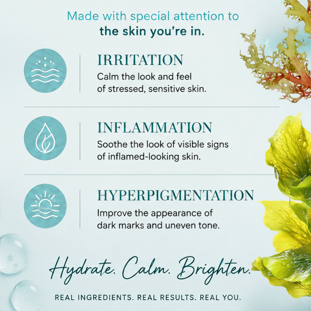 Urban Hydration Sea Acne Gone & Sea the Glow Algae Skincare 3pc Set Urban Hydration