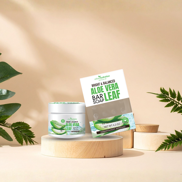 Urban Hydration Aloe Vera Shower & Soothe 2pc Set-Spot Cream & Bar Soap