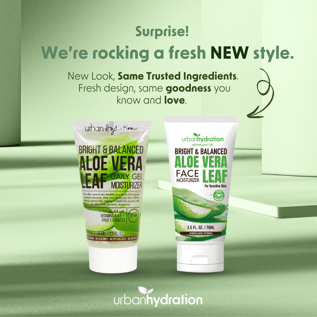 Aloe Vera Leaf Gel Moisturizer and Serum