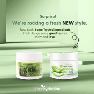 Crema para atenuar manchas oscuras Bright &amp; Balanced Aloe Vera Leaf | Urban Hydration