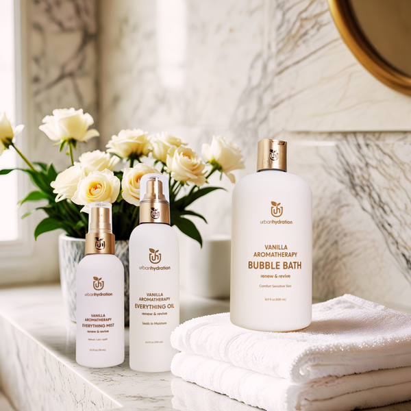 Urban Hydration Drench & Indulge Vanilla Bath & Body 3pc Set