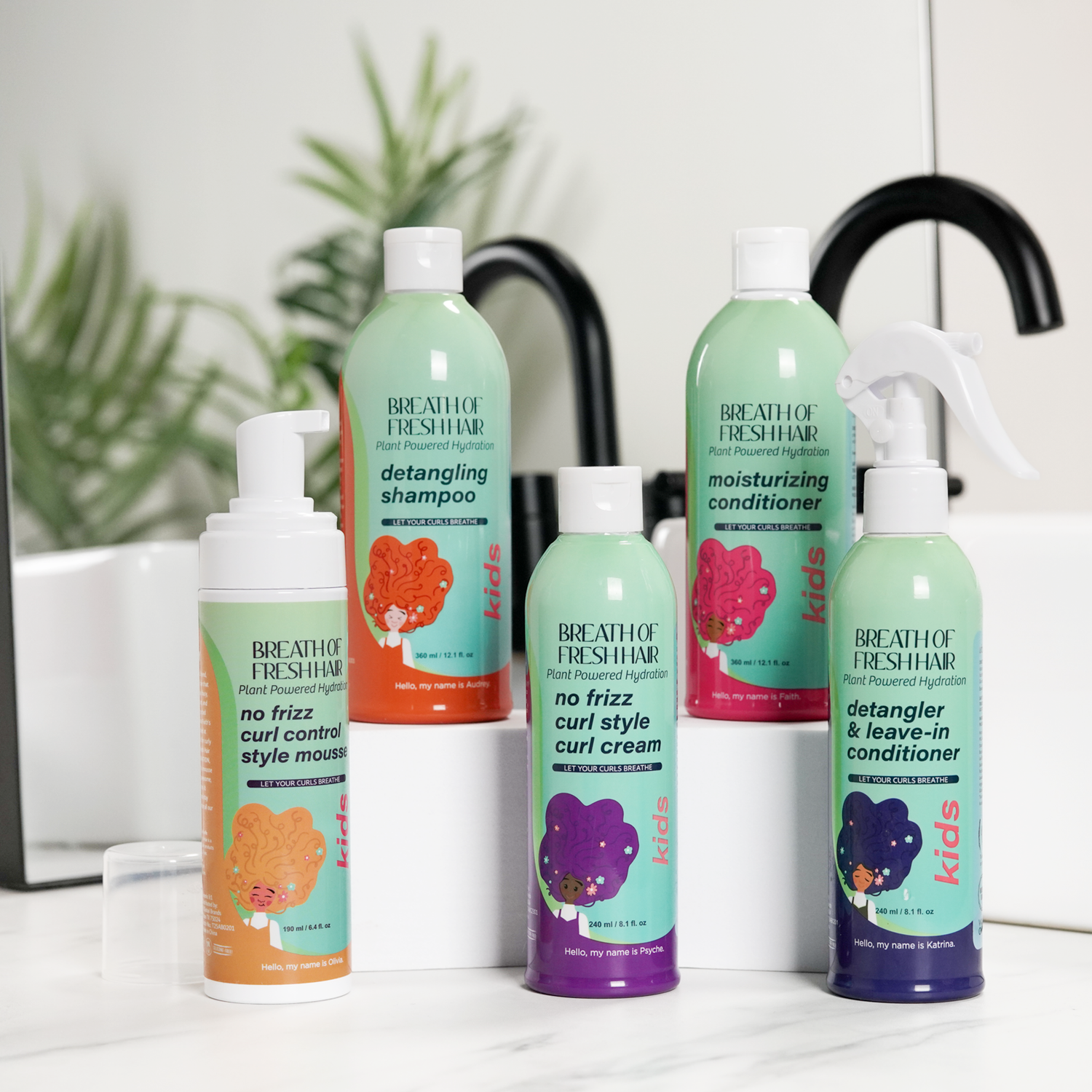 Breath of Fresh Hair Kids Total Hair 5PC Kit