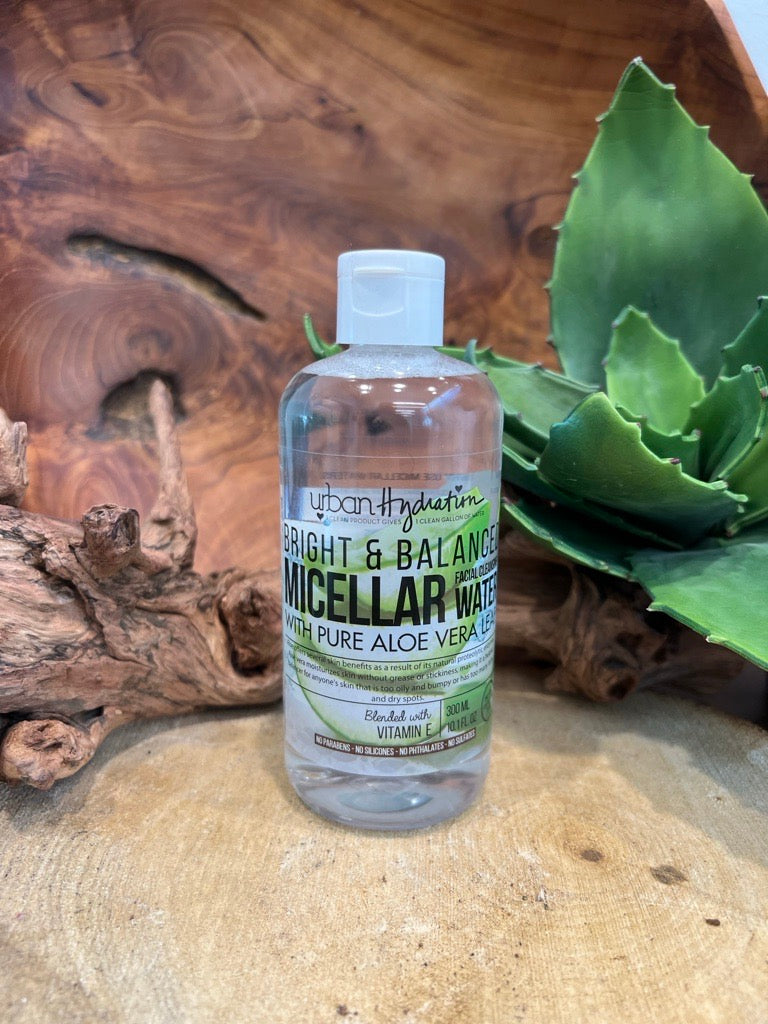 Urban Hydration Bright & Balanced Aloe Vera Leaf Micellar Water 10oz