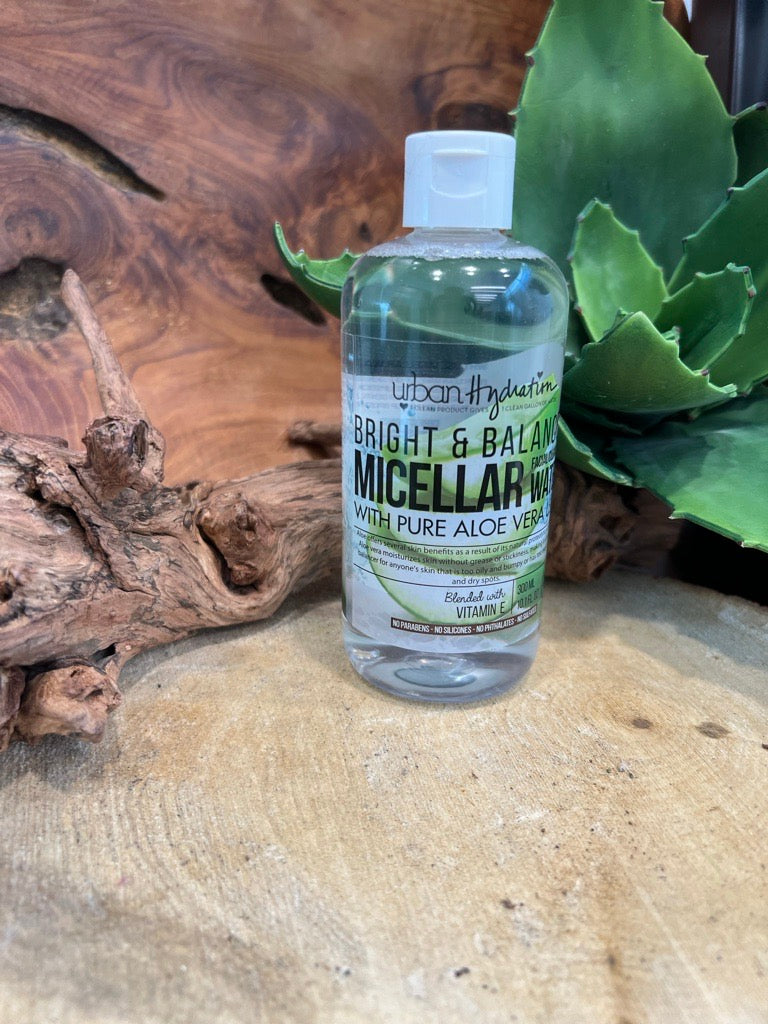 Urban Hydration Bright & Balanced Aloe Vera Leaf Micellar Water 10oz