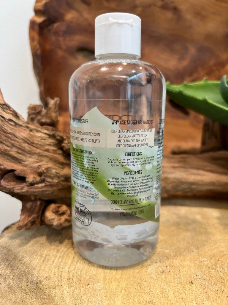 Urban Hydration Bright & Balanced Aloe Vera Leaf Micellar Water 10oz
