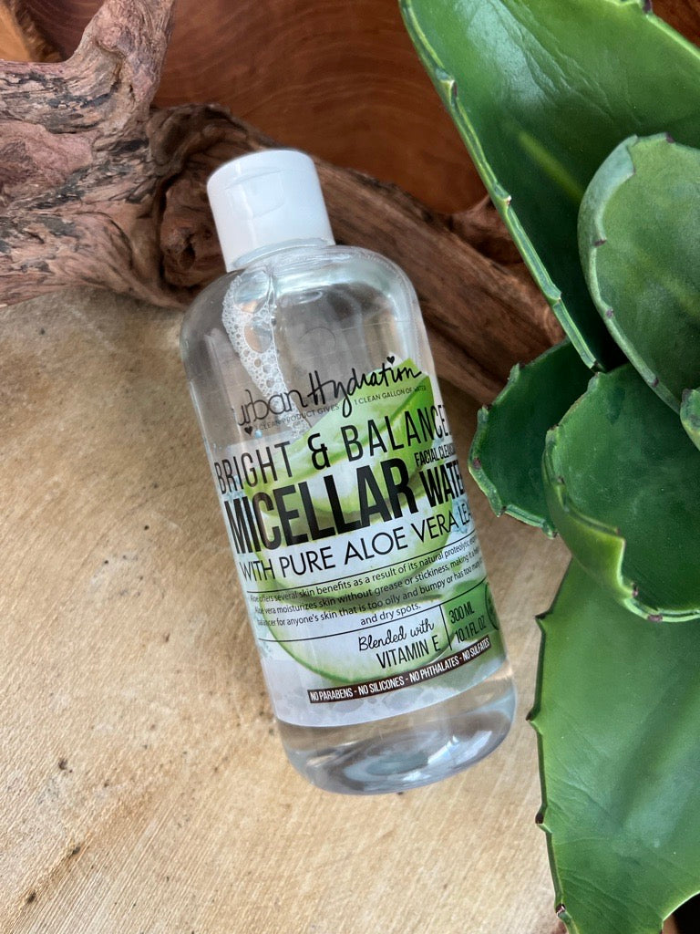 Urban Hydration Bright & Balanced Aloe Vera Leaf Micellar Water 10oz