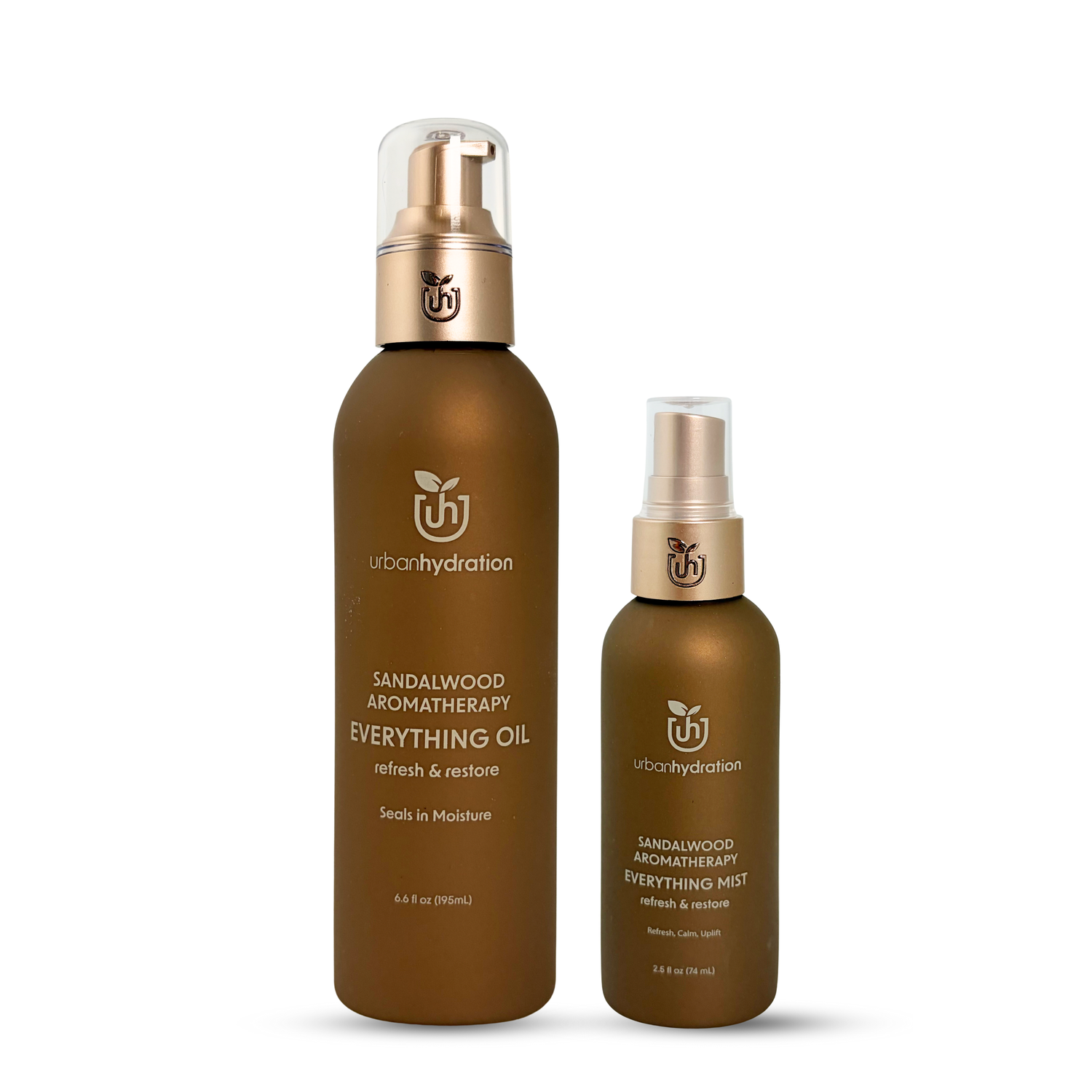 Drench & Indulge Sandalwood Aromatherapy 2pc Silkening Body Set
