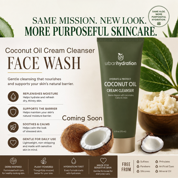 Urban Hydration Castor & Shea Face Wash