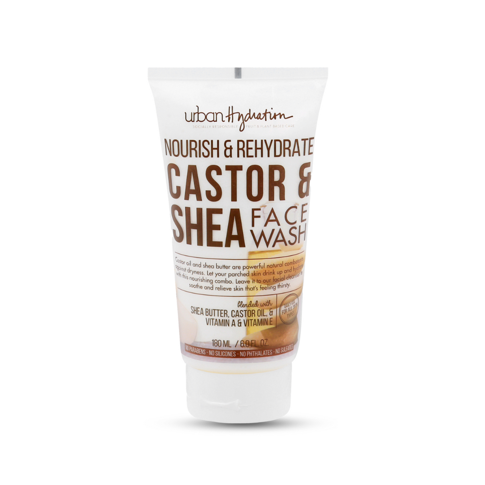 Urban Hydration Castor & Shea Skincare 3pc Set