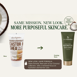 Urban Hydration Castor & Shea Face Wash