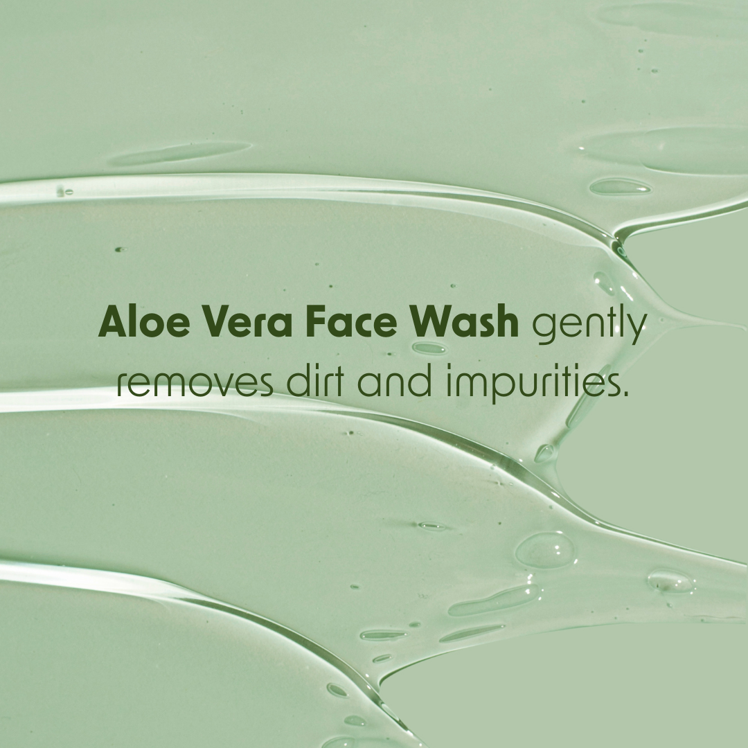 Aloe Vera Leaf Face Wash