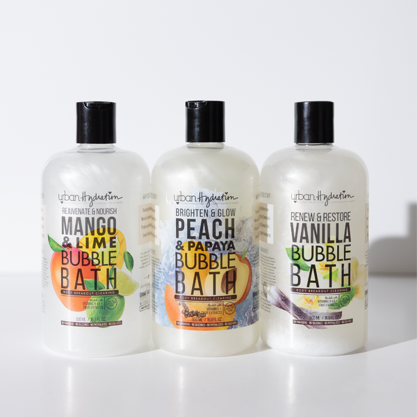 Urban Hydration Bubble Bath 3pc Set