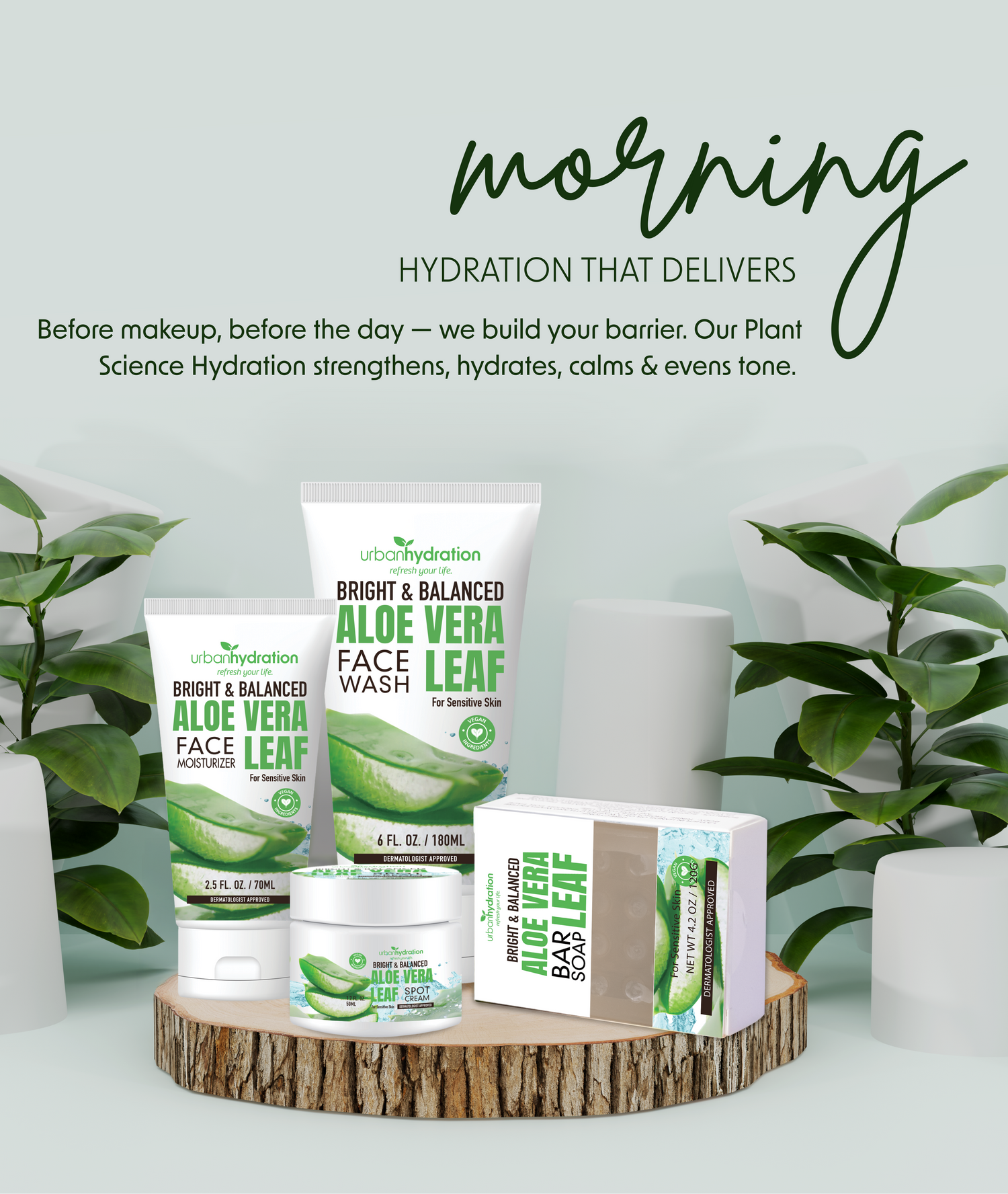 Urban Hydration Day + Night Hydration System (7-Piece Set)