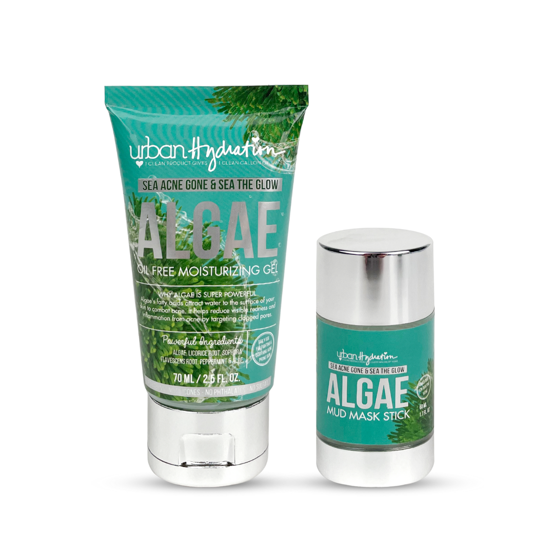 Sea Acne Gone Sea the Glow Algae Skincare 2pc Set