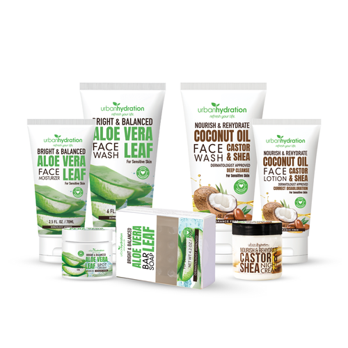 Urban Hydration Day + Night Hydration System (7-Piece Set)