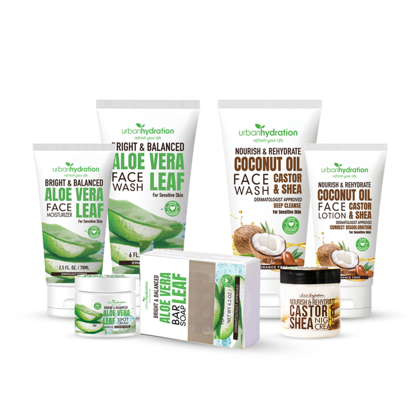 Urban Hydration Day + Night Hydration System (7-Piece Set)