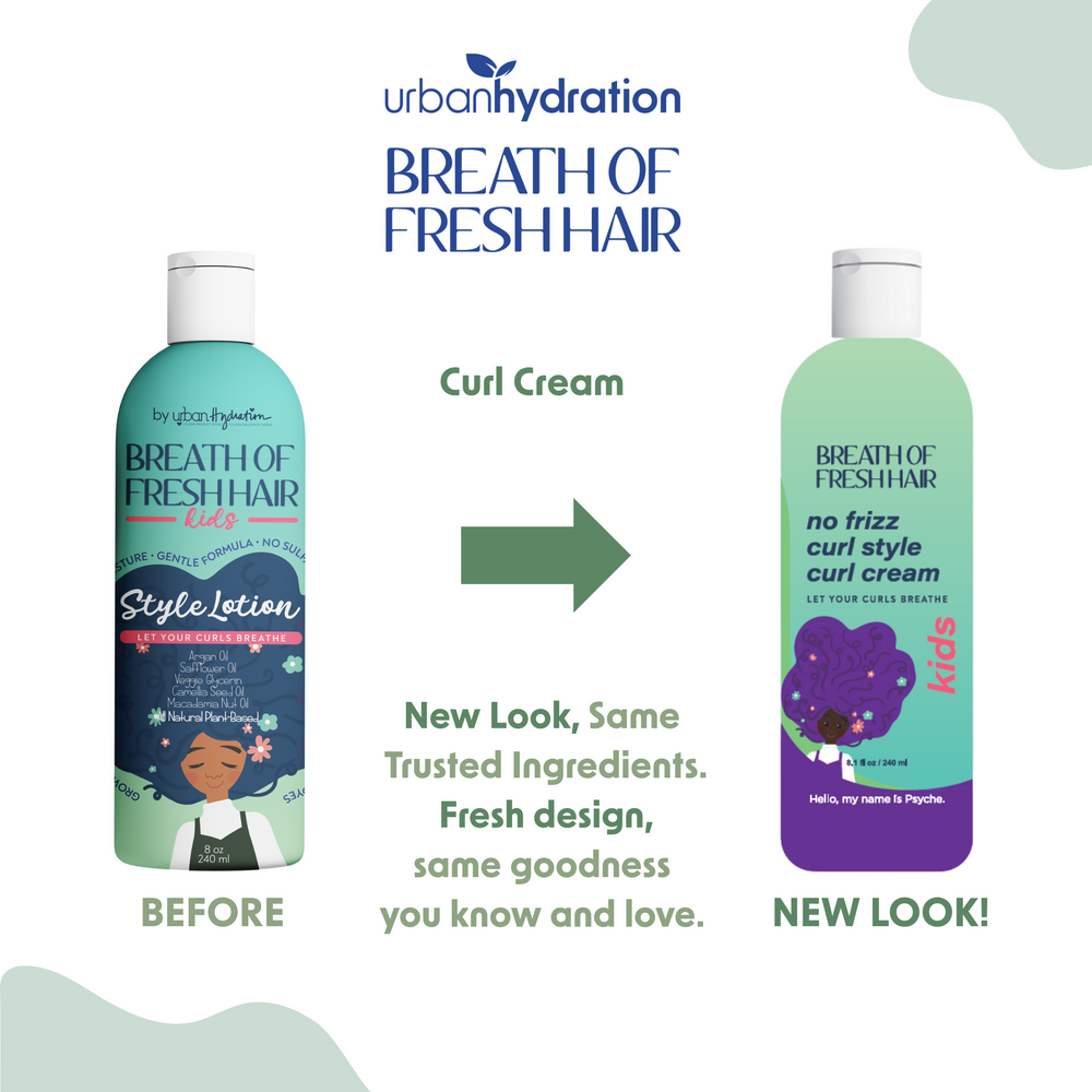 Urban Hydration Breath of Fresh Hair Kids Curl Cream