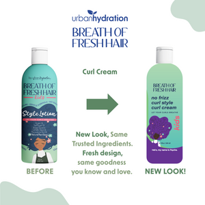 Urban Hydration Breath of Fresh Hair Kids Curl Cream