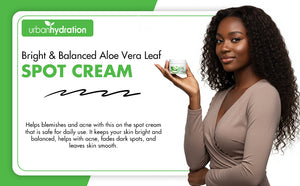 Crema para atenuar manchas oscuras Bright &amp; Balanced Aloe Vera Leaf | Urban Hydration