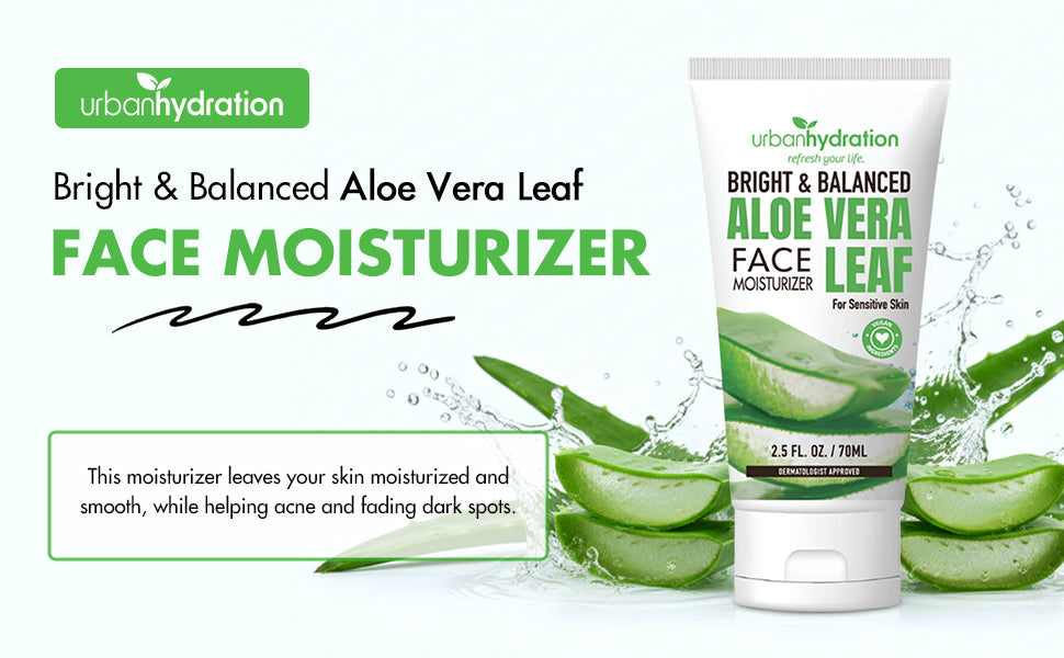 Aloe Vera Leaf Gel Moisturizer and Serum