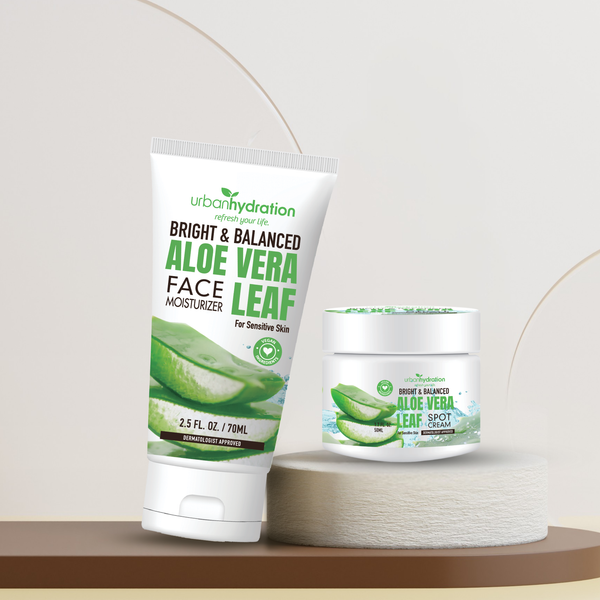 Urban Hydration Aloe Vera Moisturize & Treat 2pc Set-Face Moisturizer & Spot Cream