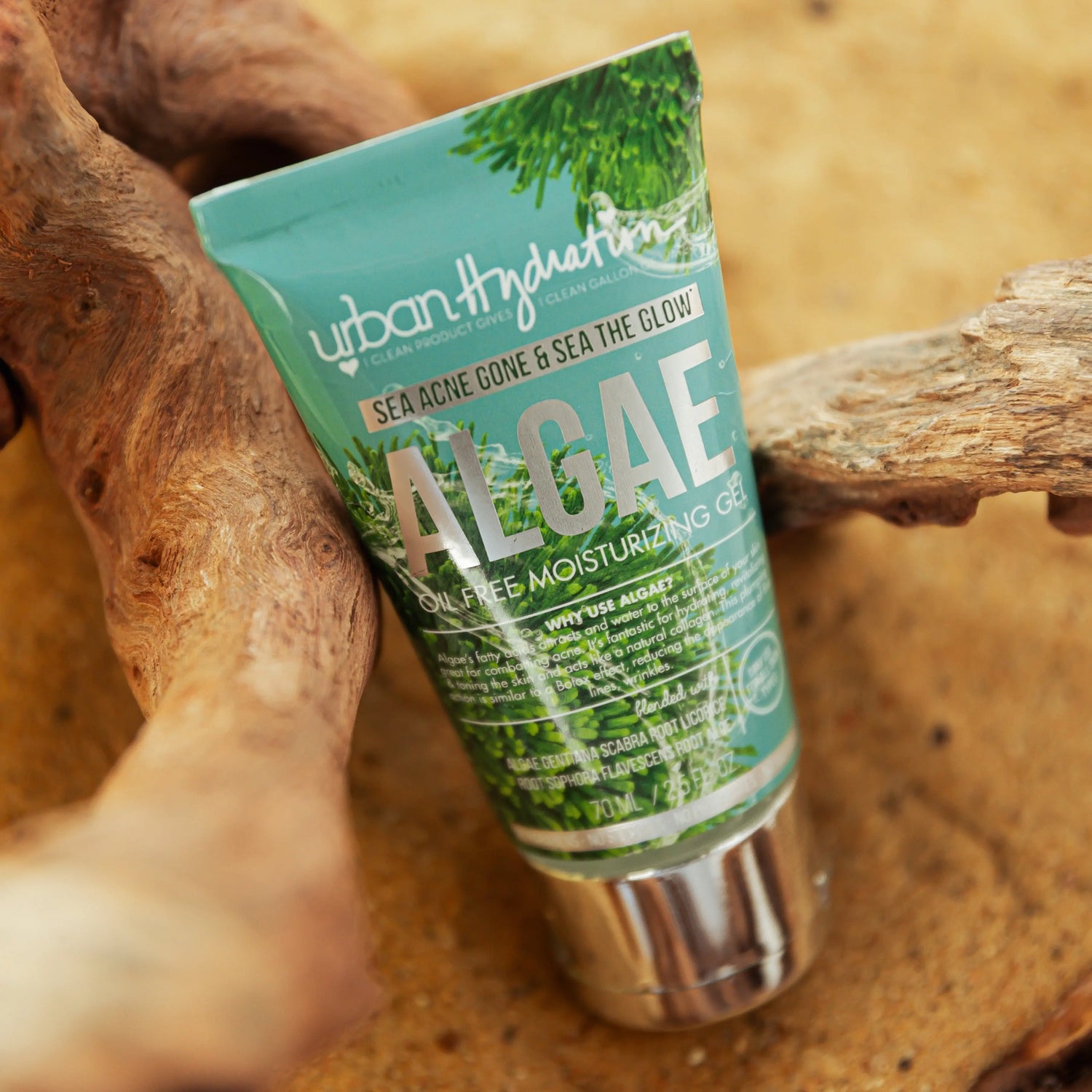 Urban Hydration Sea Acne Gone & Sea The Glow Algae Oil Free Moisturizing Gel Urban Hydration