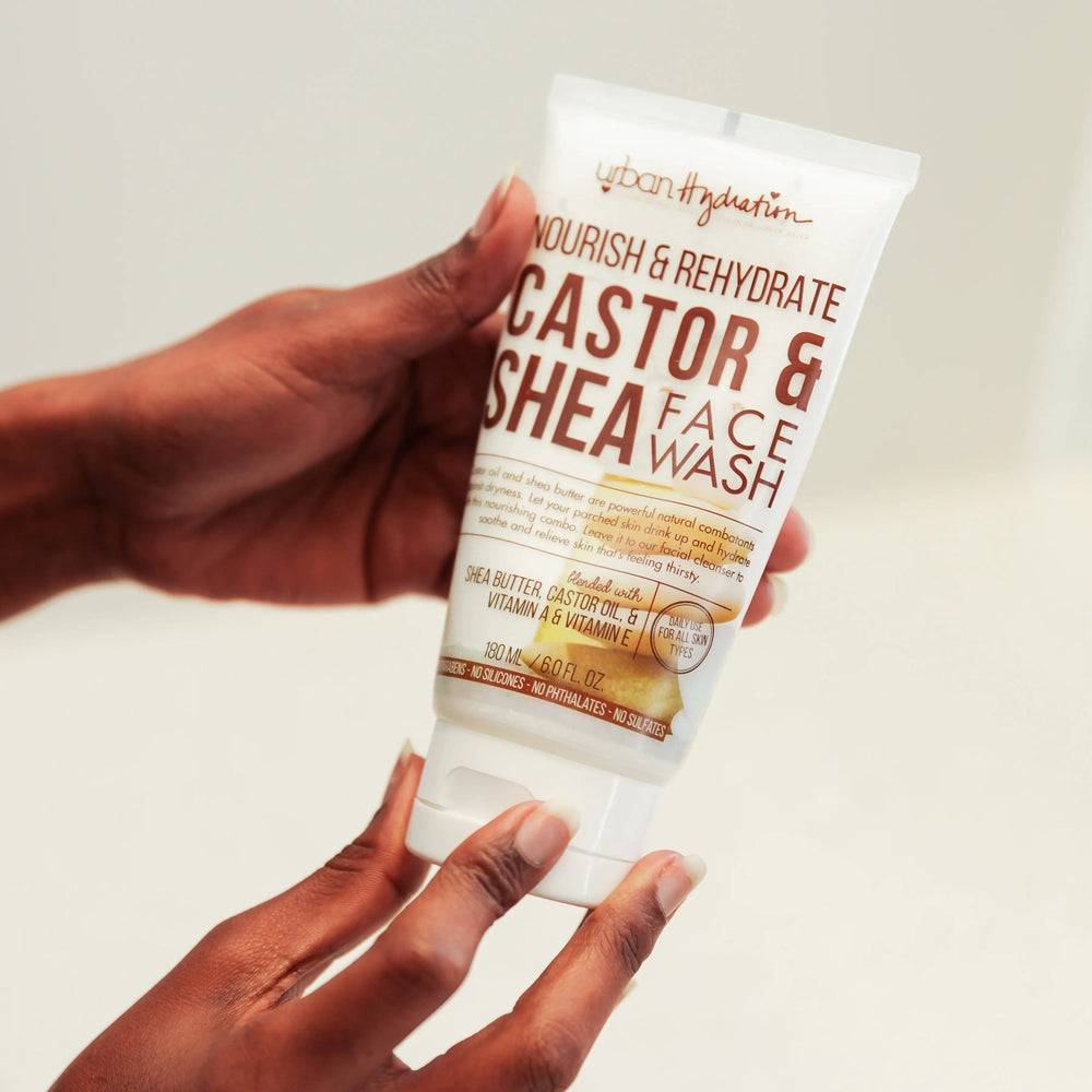 Urban Hydration Castor & Shea Face Wash