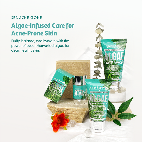 Urban Hydration Sea Acne Gone Sea the Glow Algae Skincare 2pc Set