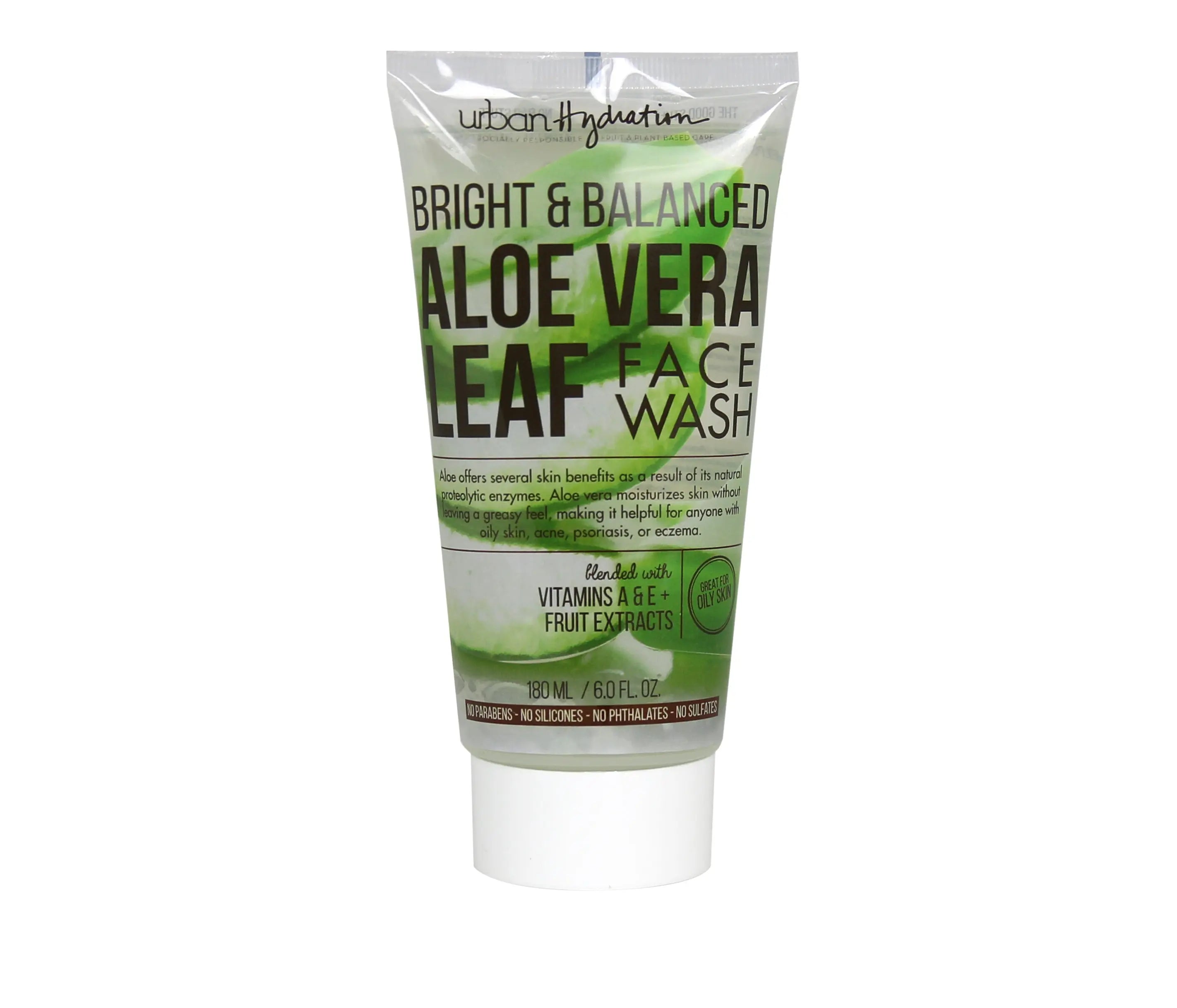 Urban Hydration Bright & Balanced Aloe Vera Leaf Face Wash Urban Hydration Urban Hydration Bright & Balanced Aloe Vera Leaf Face Wash Skincare  Urban Hydration