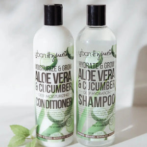 Urban Hydration Aloe Vera & Cucumber Deep Hydration Shampoo and Deep Moisturizing Conditioner 2pc Set Urban Hydration