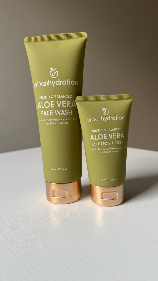 Aloe Vera Bright + Balanced Gel Moisturizer and Serum