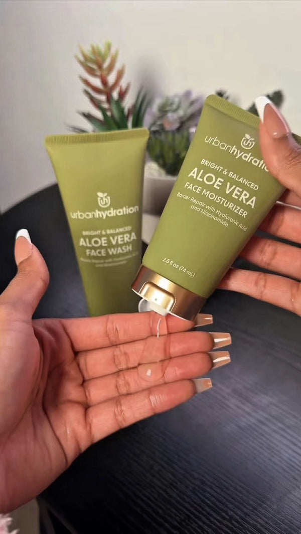 Aloe Vera Bright + Balanced Face Wash